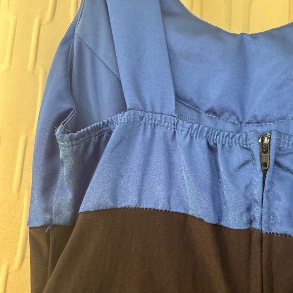 Holiday Trixxi Elegant  Blue and Black Beaded Dress- Size 3 (Juniors) - Picture 7 of 12